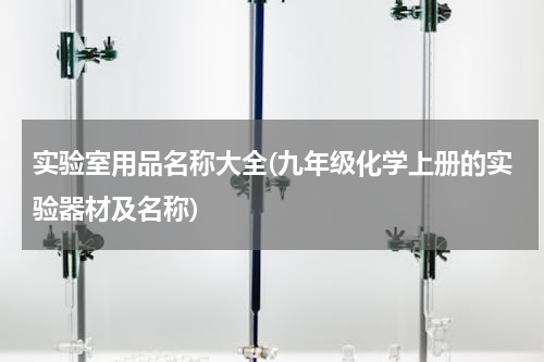 实验室用品名称大全(九年级化学上册的实验器材及名称)