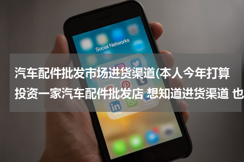 汽车配件批发市场进货渠道(本人今年打算投资一家汽车配件批发店 想知道进货渠道 也就是说想知道中国哪几个大点的批发汽配城)