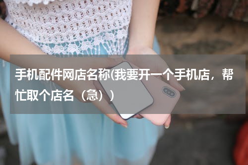 手机配件网店名称(我要开一个手机店，帮忙取个店名（急）)