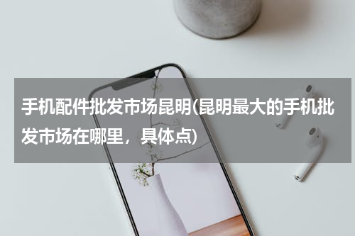 手机配件批发市场昆明(昆明最大的手机批发市场在哪里，具体点)