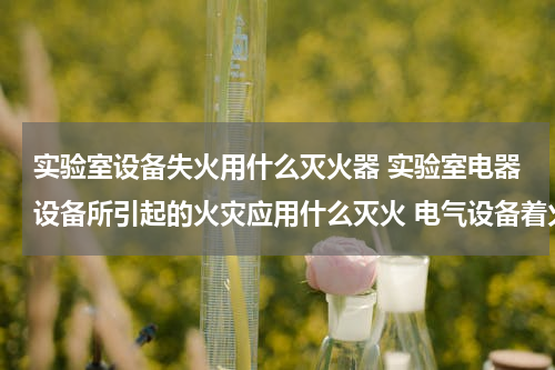 实验室设备失火用什么灭火器 实验室电器设备所引起的火灾应用什么灭火 电气设备着火用什么灭火器