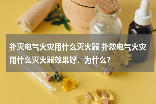 扑灭电气火灾用什么灭火器 扑救电气火灾用什么灭火器效果好，为什么？
