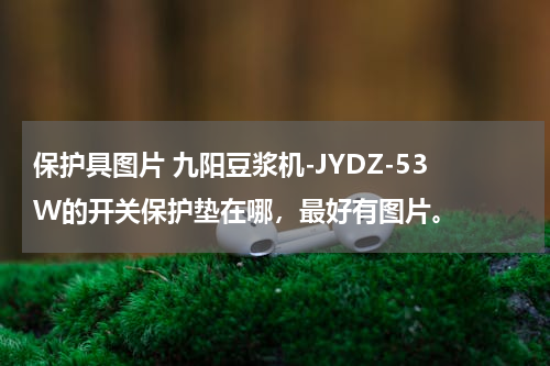 保护具图片 九阳豆浆机-JYDZ-53W的开关保护垫在哪，最好有图片。