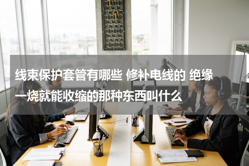 线束保护套管有哪些 修补电线的 绝缘 一烧就能收缩的那种东西叫什么