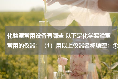 化验室常用设备有哪些 以下是化学实验室常用的仪器：（1）用以上仪器名称填空：①溶液蒸发、结晶应选用的仪器是______、______