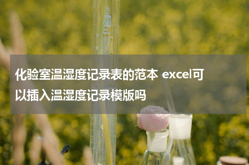 化验室温湿度记录表的范本 excel可以插入温湿度记录模版吗