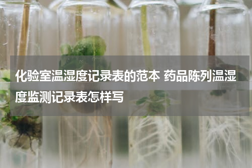 化验室温湿度记录表的范本 药品陈列温湿度监测记录表怎样写