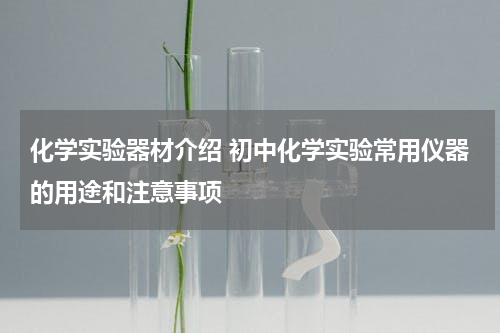 化学实验器材介绍 初中化学实验常用仪器的用途和注意事项