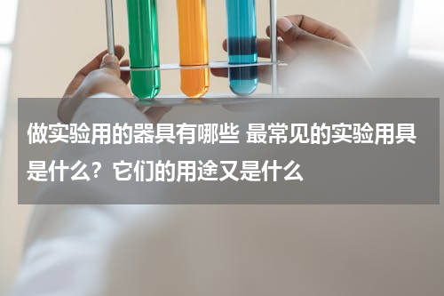 做实验用的器具有哪些 最常见的实验用具是什么？它们的用途又是什么