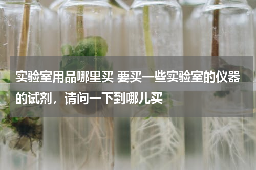 实验室用品哪里买 要买一些实验室的仪器的试剂，请问一下到哪儿买