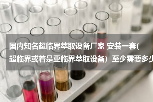国内知名超临界萃取设备厂家 安装一套(超临界或着是亚临界萃取设备）至少需要多少钱呢？