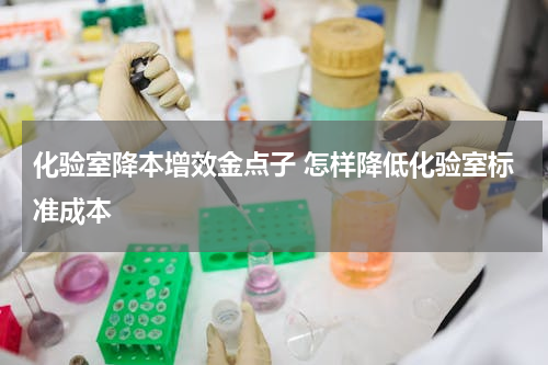 化验室降本增效金点子 怎样降低化验室标准成本
