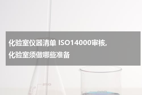 化验室仪器清单 ISO14000审核,化验室须做哪些准备