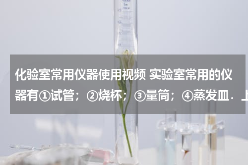 化验室常用仪器使用视频 实验室常用的仪器有①试管；②烧杯；③量筒；④蒸发皿．上述四种仪器中，既能盛装固体在酒精灯上直接加热