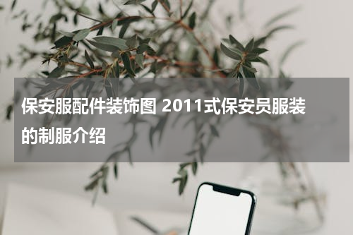 保安服配件装饰图 2011式保安员服装的制服介绍