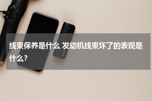 线束保养是什么 发动机线束坏了的表现是什么？