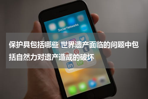保护具包括哪些 世界遗产面临的问题中包括自然力对遗产造成的破坏