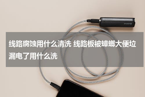 线路腐蚀用什么清洗 线路板被蟑螂大便垃漏电了用什么洗
